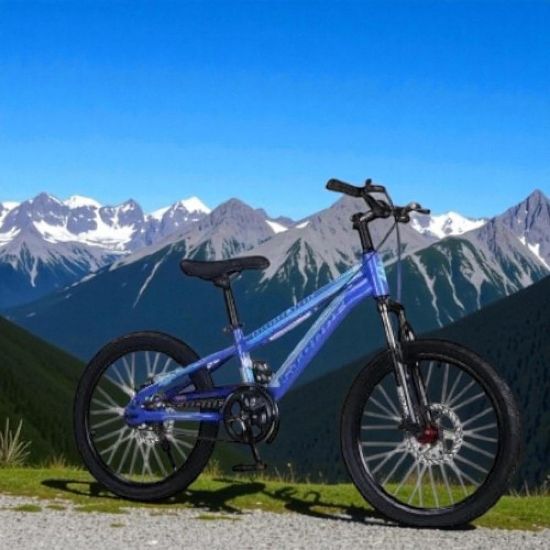 صورة دراجة المتحدّي الجبلي – مقاس 22, 20 بلونين